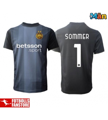 Inter Milan Yann Sommer #1 Målvakt Hemmatröja 2025-26 Kortärmad
